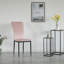 Chaise parsons capitonnée en velours-2024257702