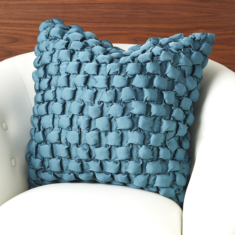 Euro Pillow Cover & Insert, Blue