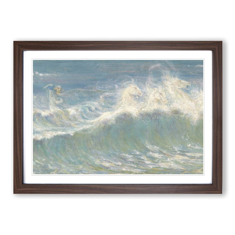 Walter Crane - Single Picture Frame Painting, Walnut