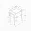 Modern End Table for Living Room, Bedroom-116129682