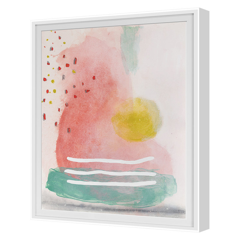 Festival 1 Print by Goderwis, Kyle, White Framed, 42" H x 34" W
