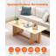 Solid Wood Coffee Table with Storage