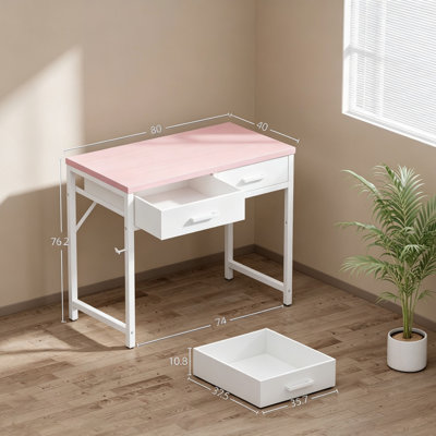 MDF Steel Computer Desk
