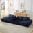 Sleeper, L-Shape Luxury Basic Sectional Sofa Oversized Sofa,Mnimalist Design,Comfy Couch-1100503034-1100503030