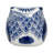 Caleta Stoneware Ceramic Owl Figurine with Intricate Hand-Painted Detailing-86750046