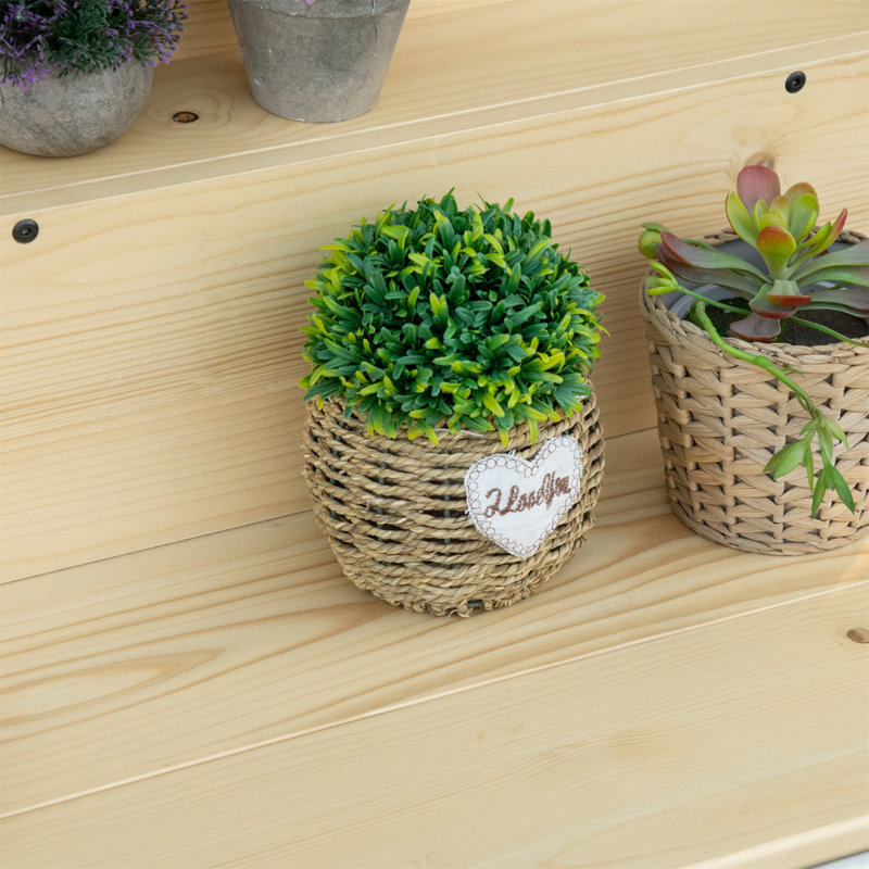 Table de balcon suspendue, barre de garde-corps pliable en bois d'épinette, table de service et bureau, peut accueillir jusqu'à 3,9 pouces