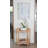 Manhattan 2-Tier Rattan Console Table With Dual Shelves, Handcrafted Natural Rattan Design
