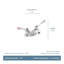 M-BITION 4 pouces CC 2-LEVER HDLE LAV-91942208