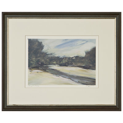 Le long de la côte par Daughdrill - peinture encadrée