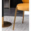 Chaise de salle à manger en velours-2001861089
