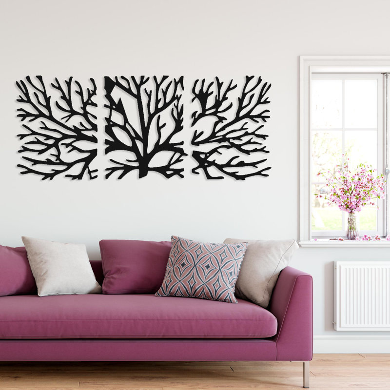 Handmade Traditional Landscape & Nature Wall Decor on Metal