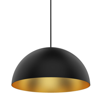 Domos 1 - Light Single Dome Pendant