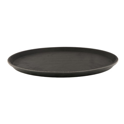 NS-1400-BK – 14" Round Tray, Non Skid