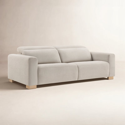 Becki Owens for Joss & Main 85'' Power Reclining Sofa With Solid Wood Legs