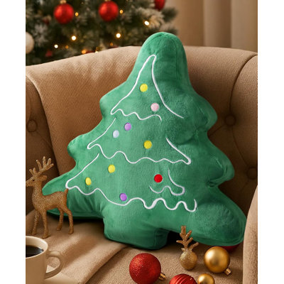 Coussins en peluche pour sapin de Noël