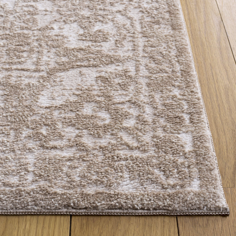 Lunara Power Loom Polyester; Jute/Sisal; Polypropylene Plastic Oriental Indoor Rug, 5'-3" x 7'-6" Rectangle