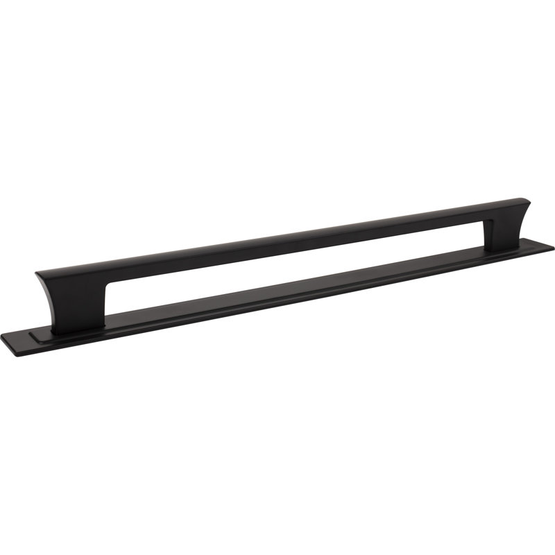Zander Appliance Pull, Matte Black, 18"