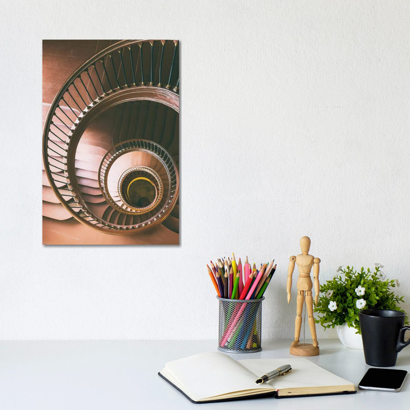 Stairs by Mikolaj Gospodarek - Wrapped Canvas Print, 20.32 cm H x 30.48 cm W