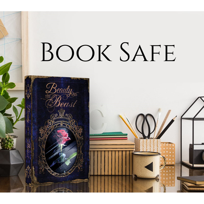 Fake Book Box with Combination Lock - Hidden Safe and Diversion Safe in Plain Sight