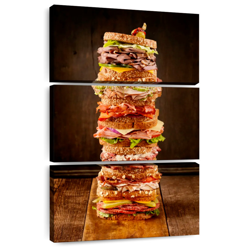 Yarlin Sandwich Stack, 32" H x 20" W