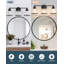 Éclairage de meuble-lavabo pour salle de bain / couloir / vestiaire en verre transparent-54702705-62300024