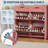 Freestanding Shoe Storage Cabinet, Engineered Wood with 4 Flip Drawers and 2 Top Drawers, Adjustable Interior Shelf, Entryway and Hallway Organization-2082376853