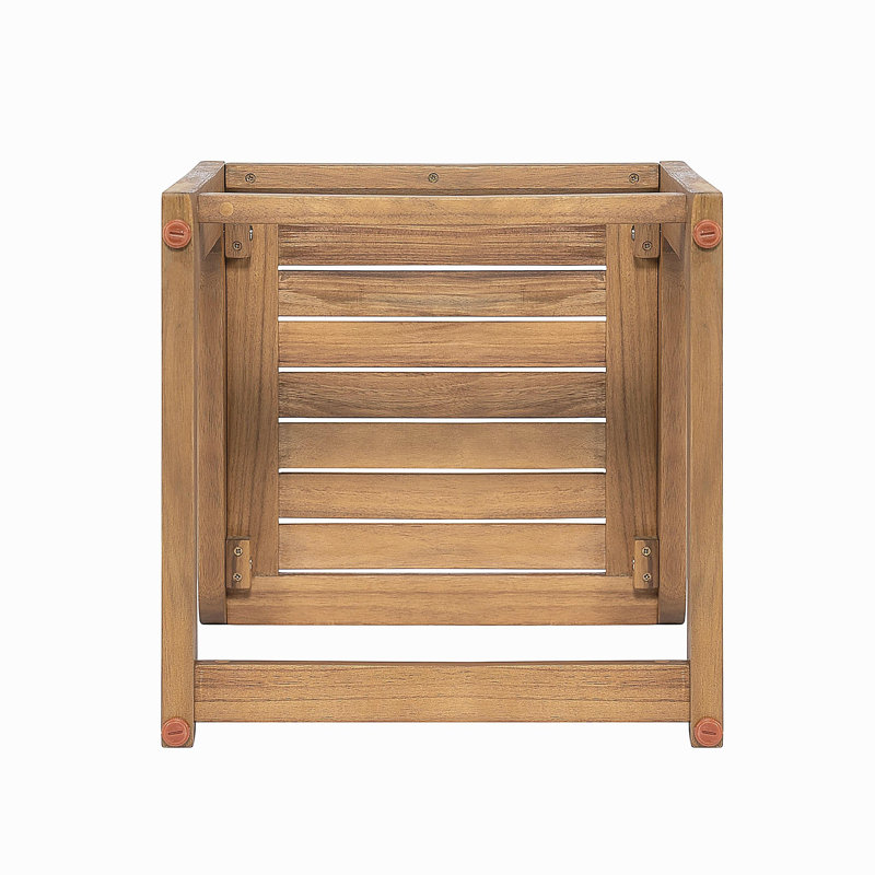 Table d'appoint en bois d'acacia
