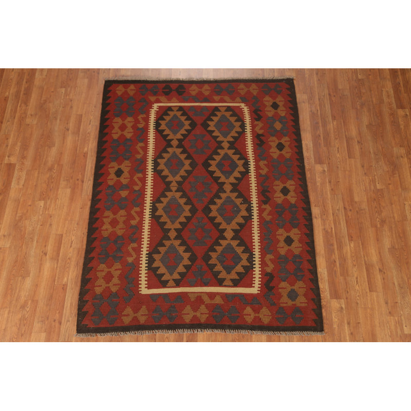 Tapis oriental tribal kilim 5 x 6