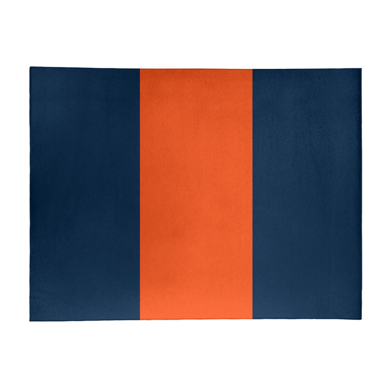 Tapis de salle de football à rayures en poly-, Rectangle 9 pi x 12 pi