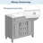 35.9'' Single Bathroom Vanity with MDF Top-97698522