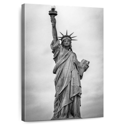Monochrome Liberty Statue