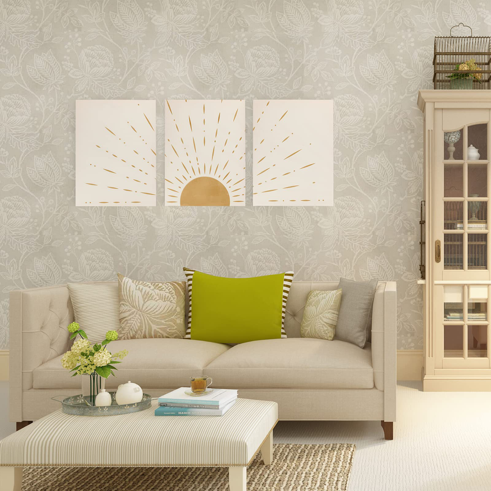 Latitude Run® Boho Minimalist Wall Art Framed Canvas Prints Perfect