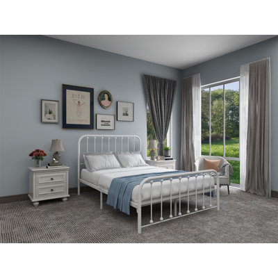 Keyesport Metal Platform Bed