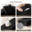 Modern Oversized Corner Sofa L-Shaped Corduroy Sofa With Storage Pockets -1513385611-1513385609