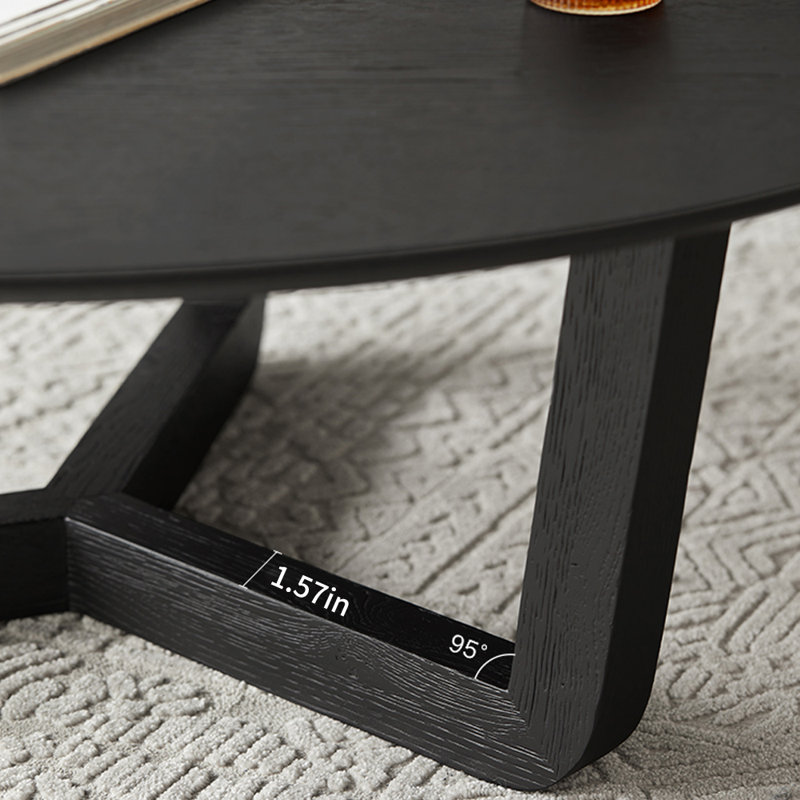 Table basse ronde au design élégant