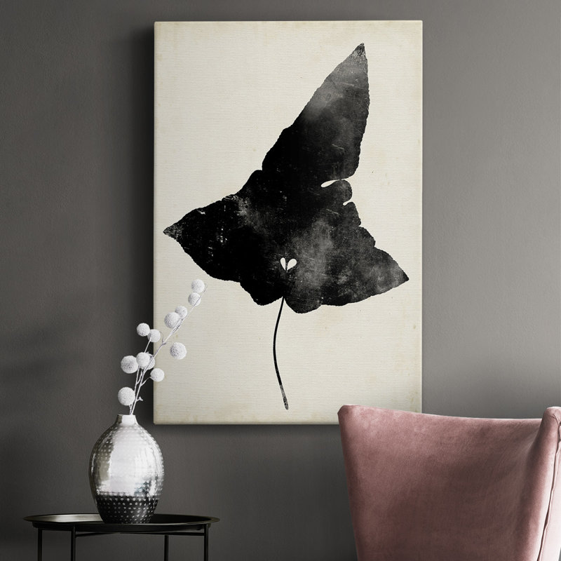 - Peinture sur toile tendue, H 18 po x l 12 po x P 1 po