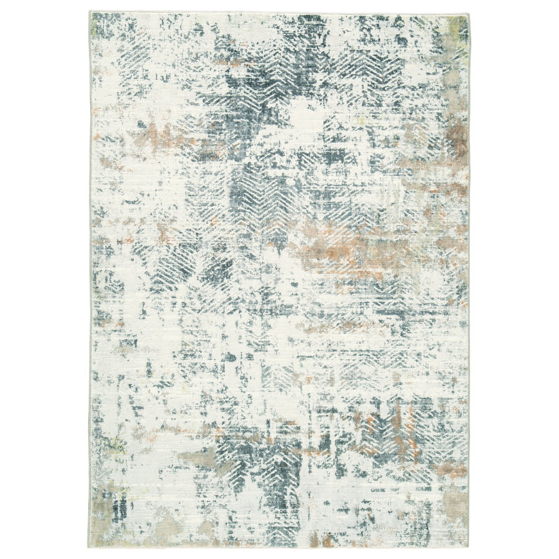 Makinlee Abstract Indoor Rug, Rectangle 7'6" x 9'6"