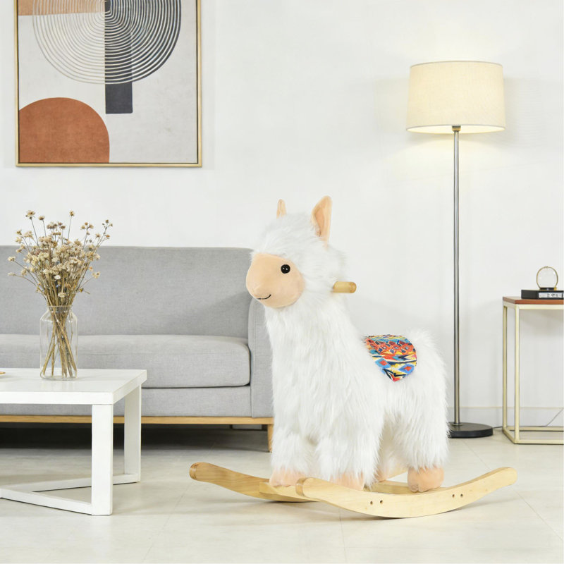 Jouet à bascule pour enfants, style lama
