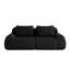 Canapé modulaire en flanelle Modern Luxury-1147265241-1147265242