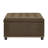 Storage Ottoman, Tufted Footstool, Nailhead Trim Ottoman-767858180