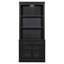 83.4"Tall Bookshelf with LED Lighting-1152447320