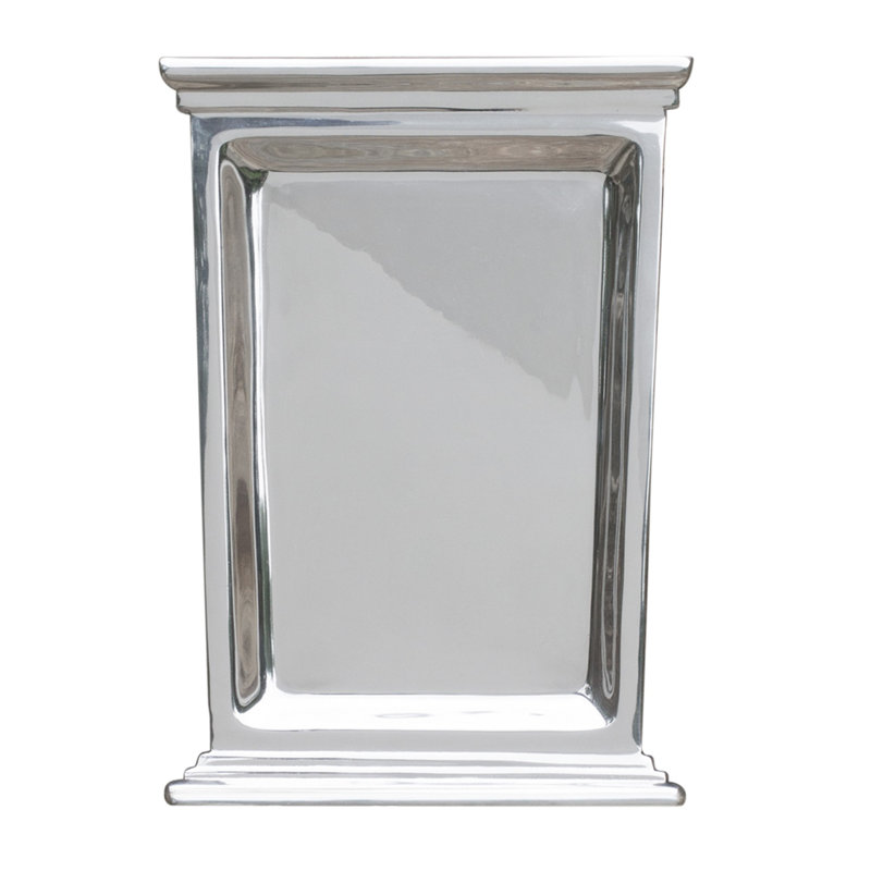 Rosdorf Park Beddingfield Aluminum Tray, 0.25 H x 8.25" L x 6" W