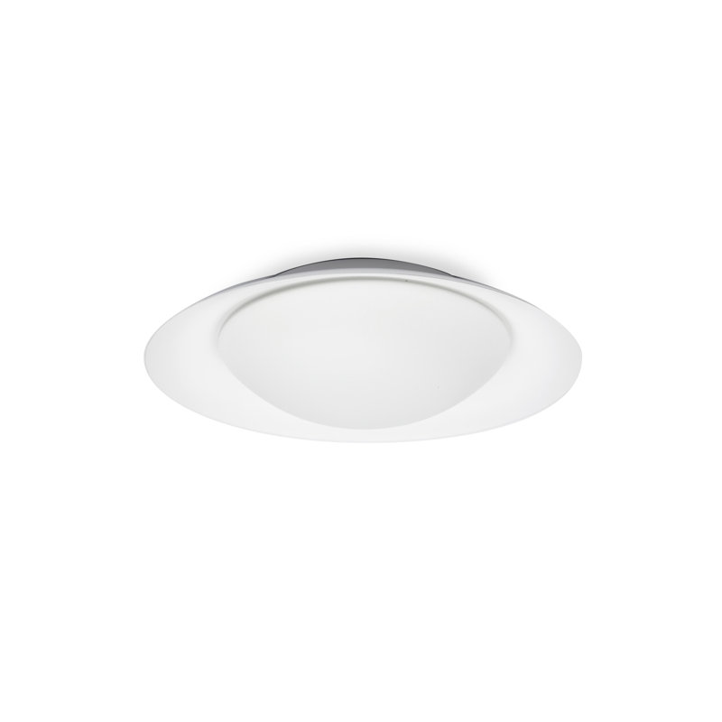 Skegness LED Flush Mount, White