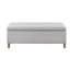 Banc de rangement rectangulaire à fermeture douce