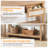 McDuffie 51.2" Rattan Console Table-425060744
