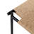 Jacob Paper Rope Bench with Metal Frame-1775775888