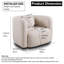 Fauteuil d'appoint Minimalist Boucle