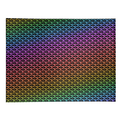 Chenille Checkered Indoor Rug