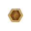 Carreaux muraux hexagonaux, pierre romaine