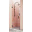 Porte de douche à charnière murale entièrement sans cadre 33 po x 78 po Illume-91036656